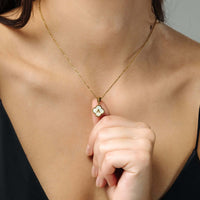 Thumbnail for Clover Initial Necklace