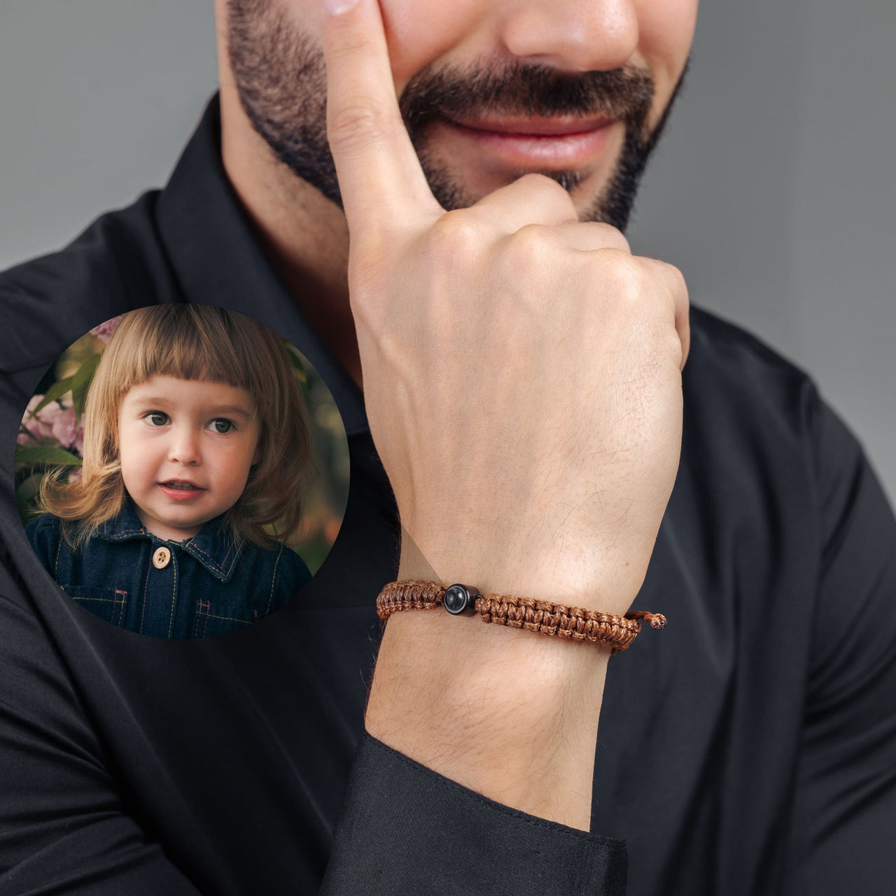 Brother & Sisters Bracelet Man Photo Bracelet