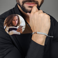 Thumbnail for Brother & Sisters Bracelet Man Photo Bracelet