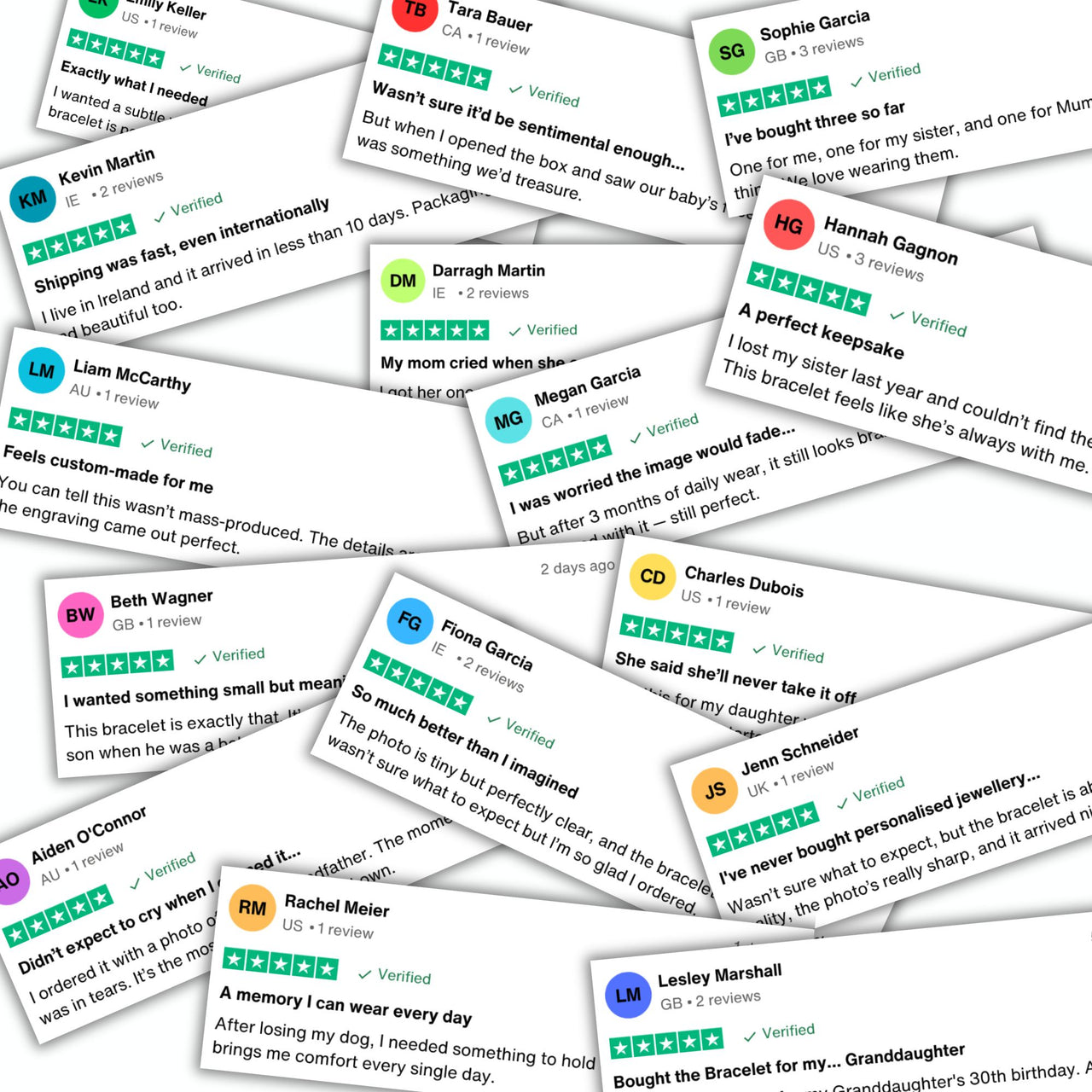 Man Blue Photo Bracelet