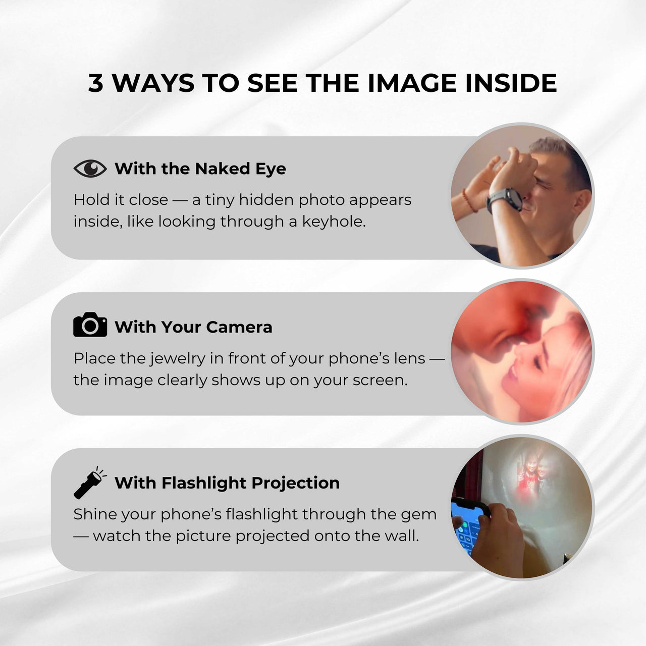 Man Olive Photo Bracelet