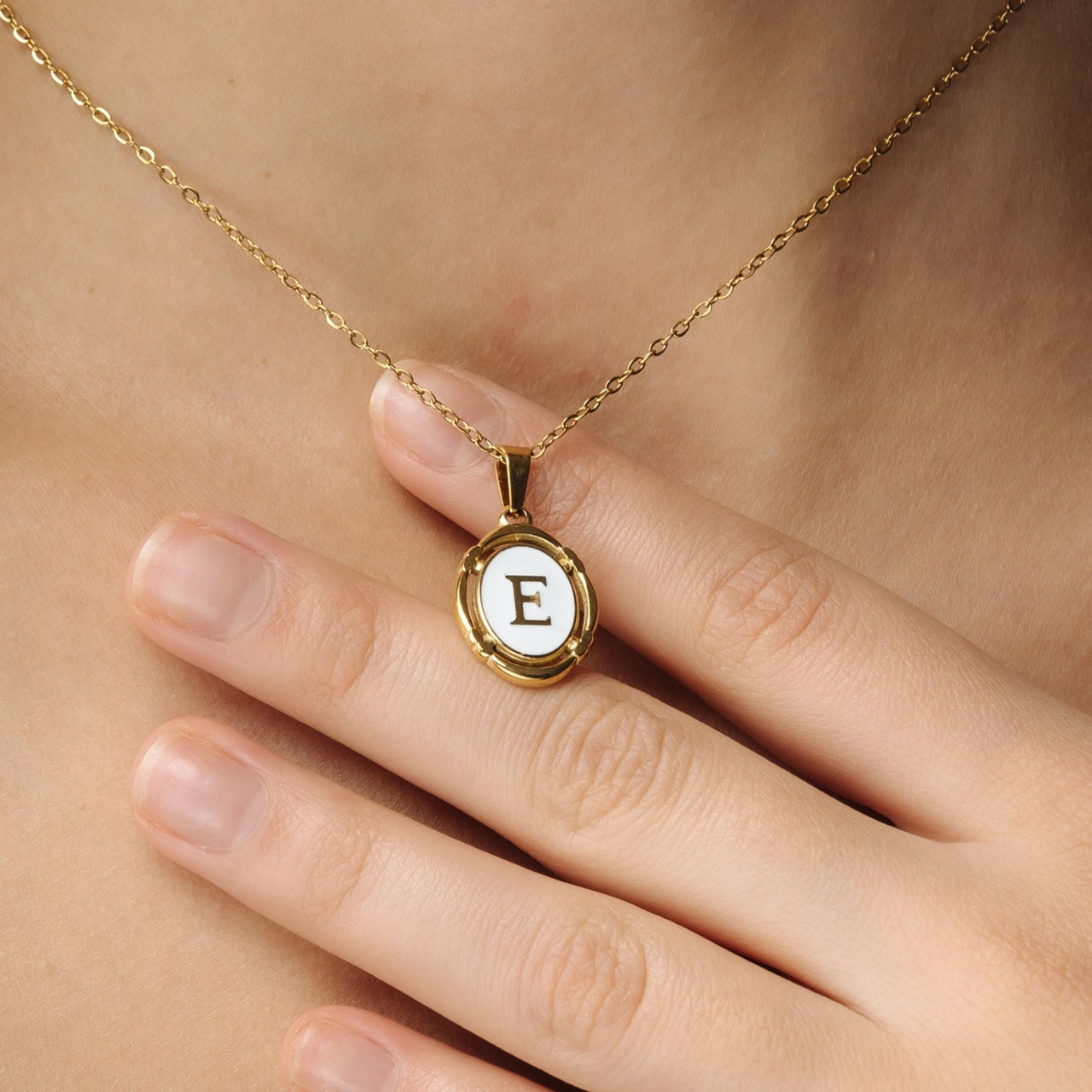 Gold Necklace for a woman - Princess Initial Necklace - Woman Necklace - Letter Necklace Necklace Brother & Sisters