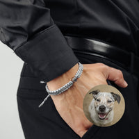 Thumbnail for Man Bracelet - Men’s Personalised Bracelet - Personalized Gift - Custom Jewelry For Him - Custom Bracelet Picture - Personalised Photo Gift Bracelet Brother & Sisters