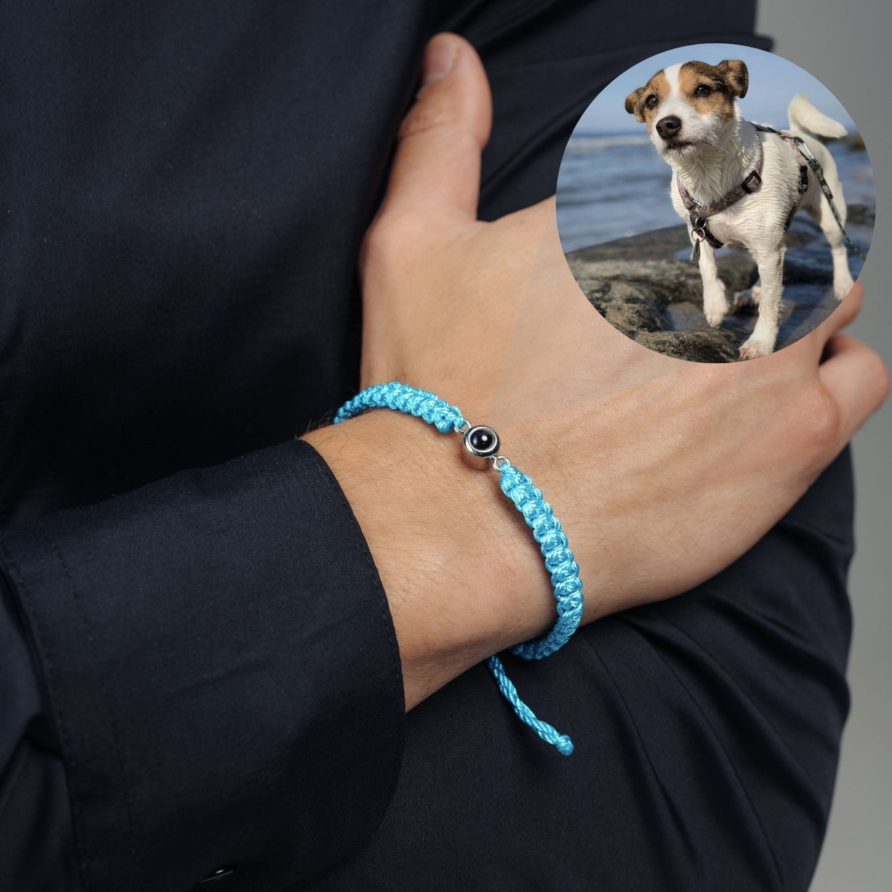 Man Bracelet - Men’s Personalised Bracelet - Personalized Gift - Custom Jewelry For Him - Custom Bracelet Picture - Personalised Photo Gift Bracelet Brother & Sisters