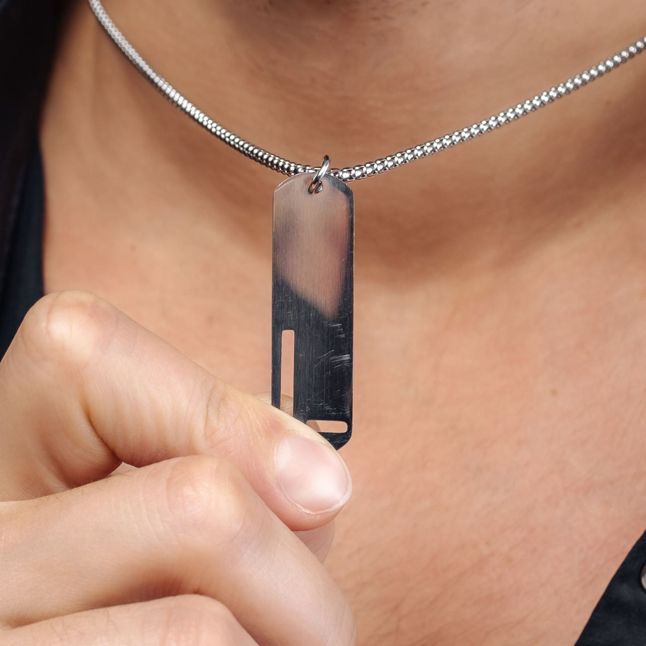 Man Necklace - Initial Necklace - Charming Letter Necklace - Mens Chain Necklace Necklace Brother & Sisters