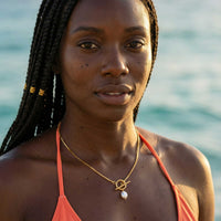 Thumbnail for La Isla Pearl Toggle Necklace