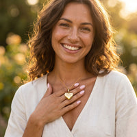 Thumbnail for Love Heart Photo Locket Necklace