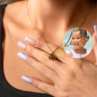 Thumbnail for Heart Photo Necklace