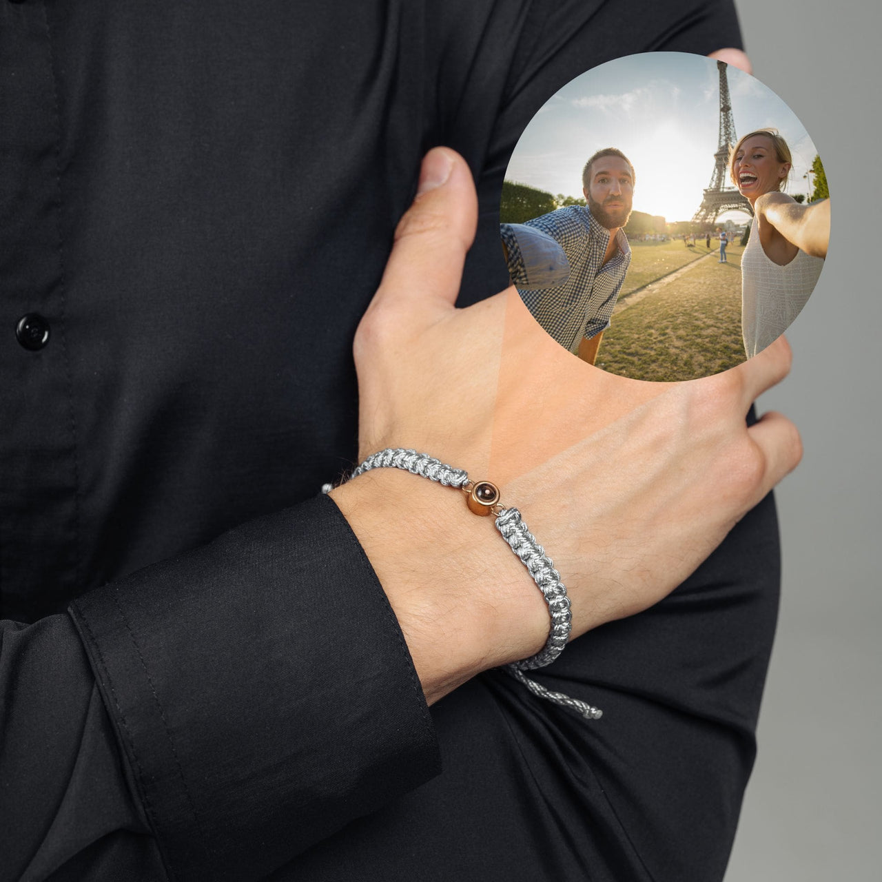 Man Photo Bracelet