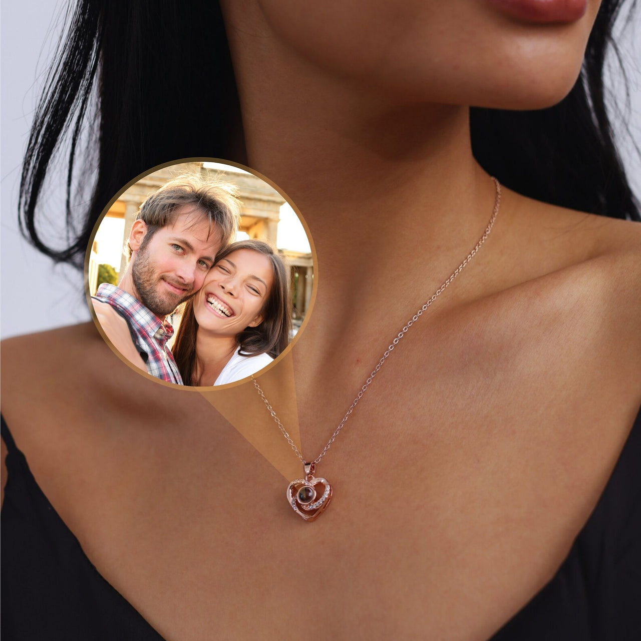 Love Photo Necklace