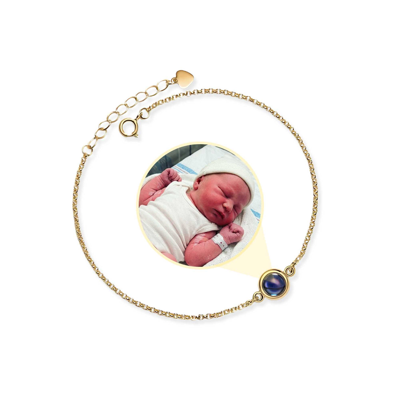 Photo Projection Bracelet - From Ultrasound to Forever