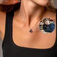 Thumbnail for Heart Photo Necklace