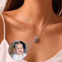 Thumbnail for Teddy Bear Photo Necklace