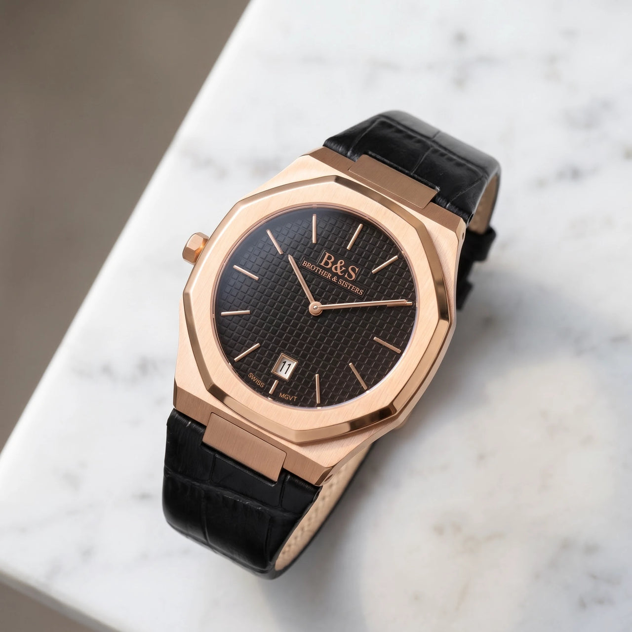 Black King men's watch, product photo – Brother & Sisters (SKU 01122019-black-king)