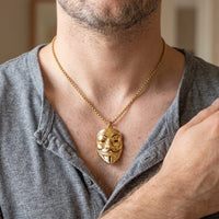 Thumbnail for Vendetta Necklace Gold – close-up worn on a man's wrist | Brother & Sisters | SKU: Gold