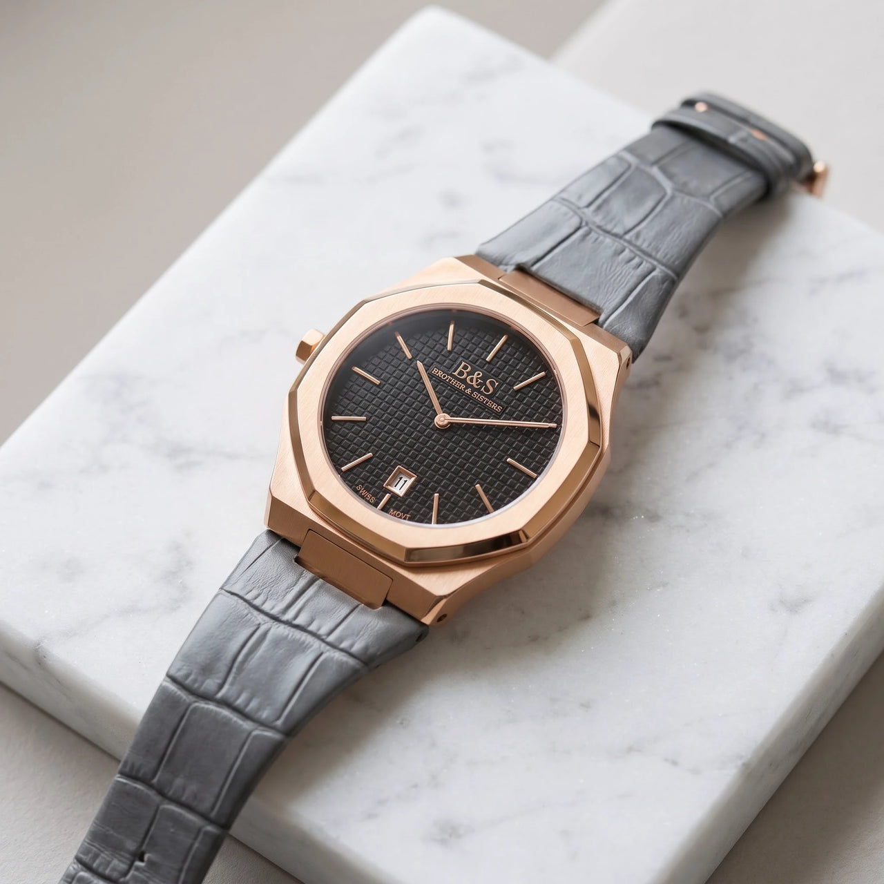 Grey King men's watch, product photo – Brother & Sisters (SKU 01122019-grey-king)