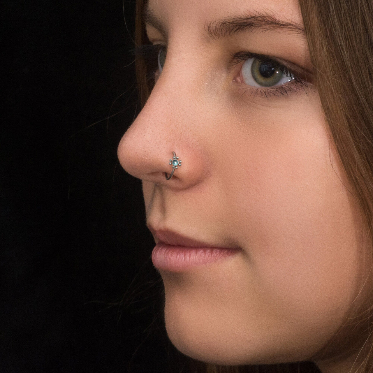 Gilded Nose Ring