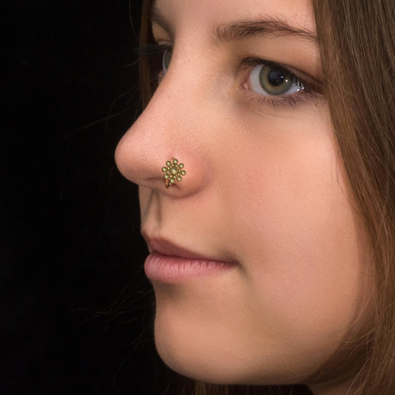 Crystalline Nose Ring