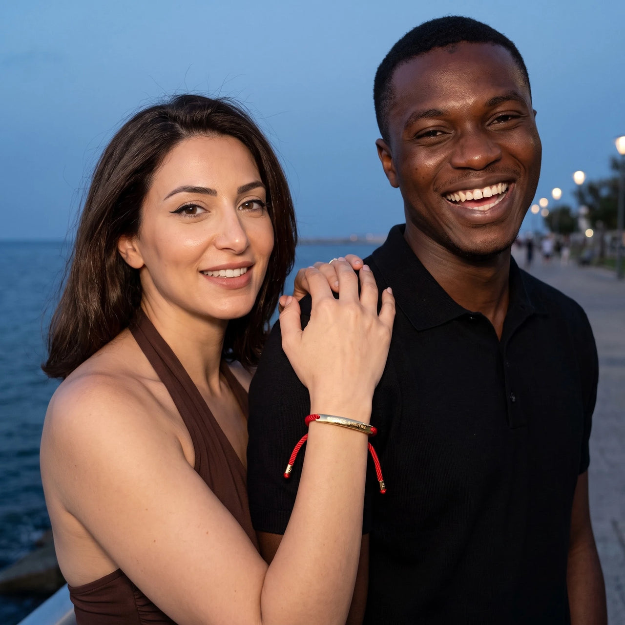 L'Amour, gold bracelet — couple | SKU: lamour-g
