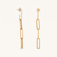 Thumbnail for The Pendantes, gold earrings — packshot | SKU: lespendantes