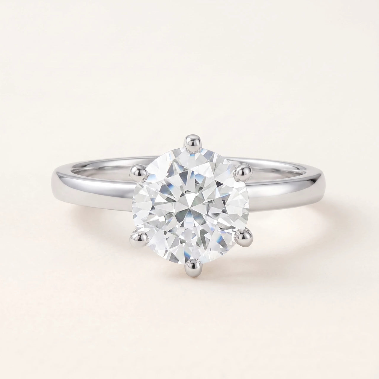 Silver Classic Ring, silver ring | SKU: 33759698-4.5-silver