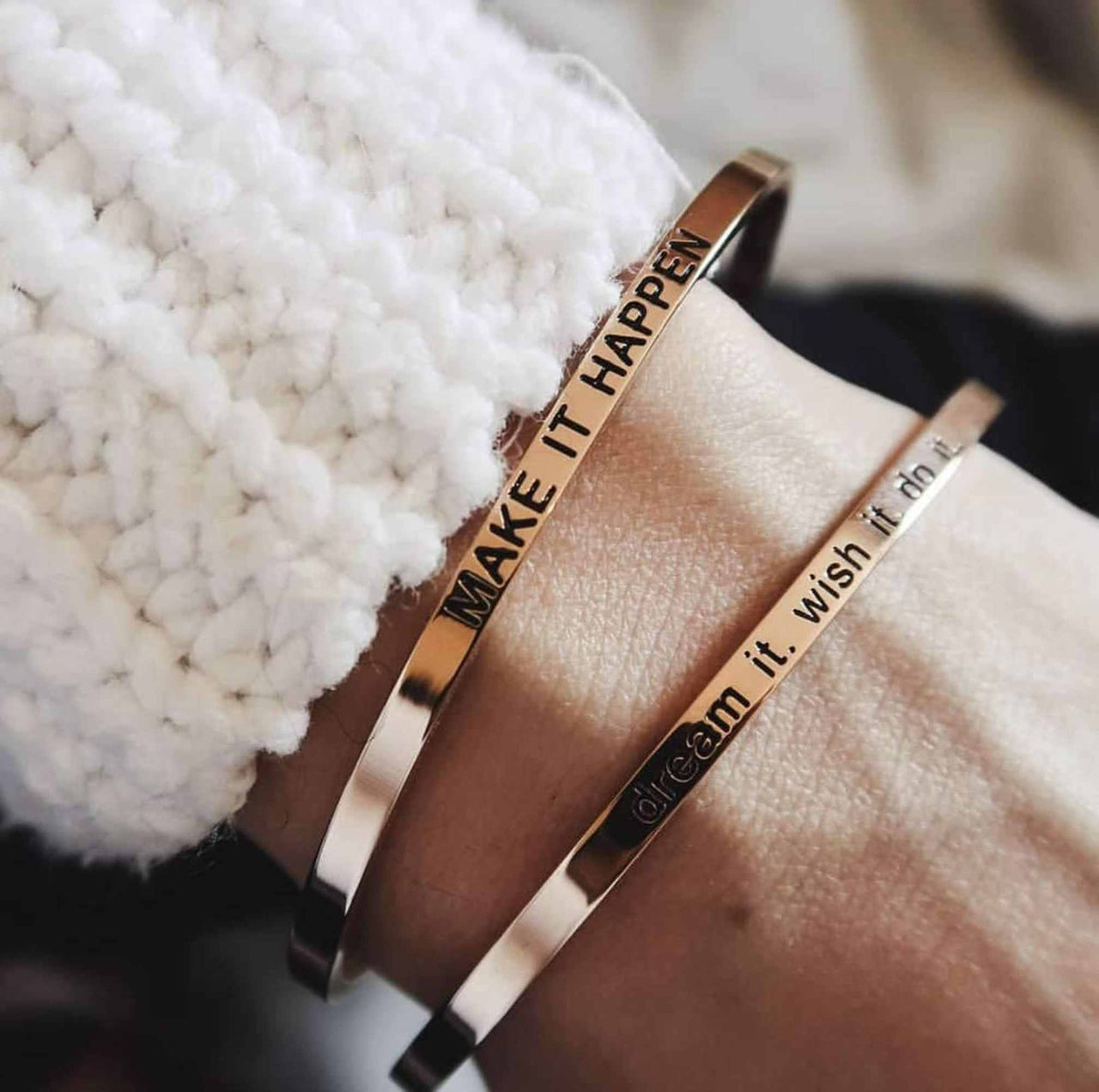 Dream it. Wish it. Do it Bracelet Brother & Sisters